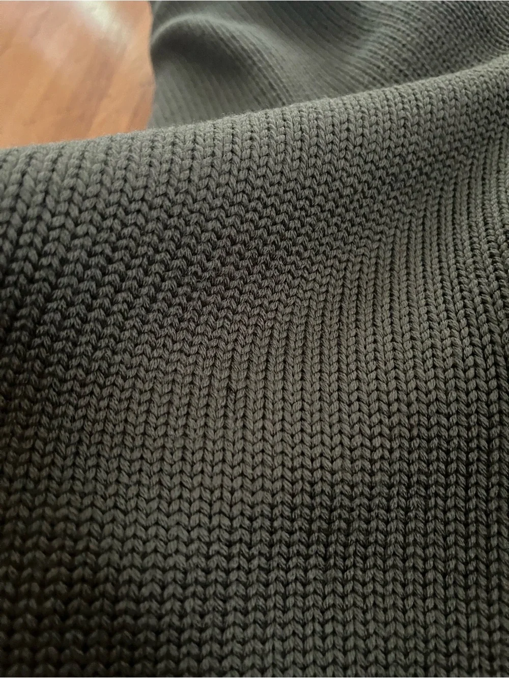MaxMara Weekend Olive Knit Hooded Sweater - Picture 13 of 14